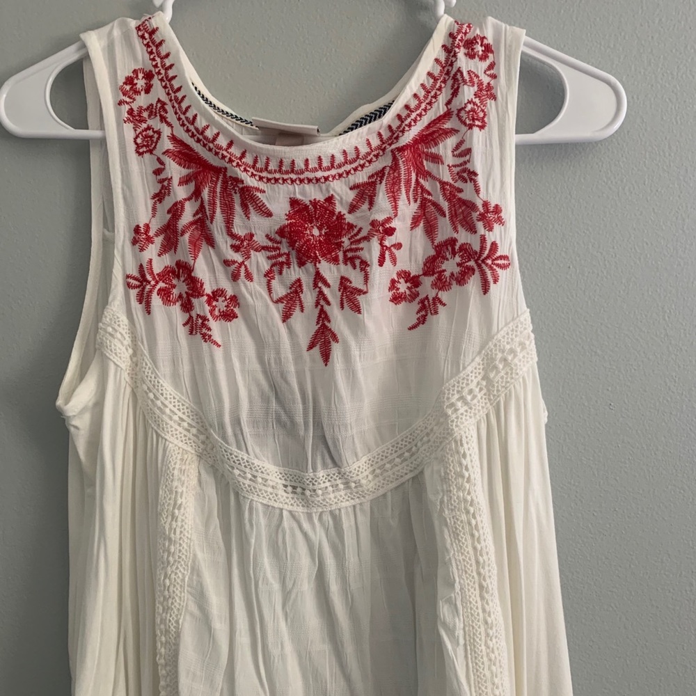 NWT red and white top!